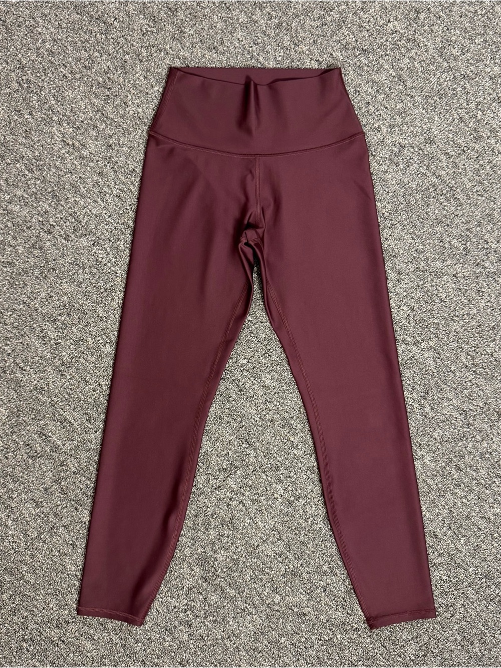 Alo yoga airlift high waist leggings cherry cola small red brown - Picture 2 of 5